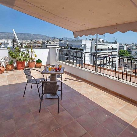 Rooftop Apartment With Great Veranda Atene Esterno foto