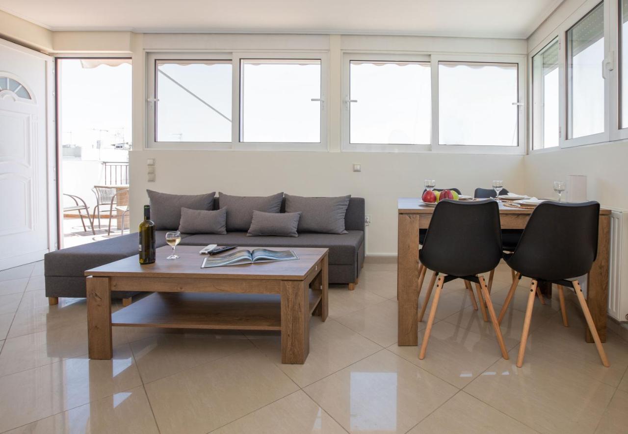 Rooftop Apartment With Great Veranda Atene Esterno foto